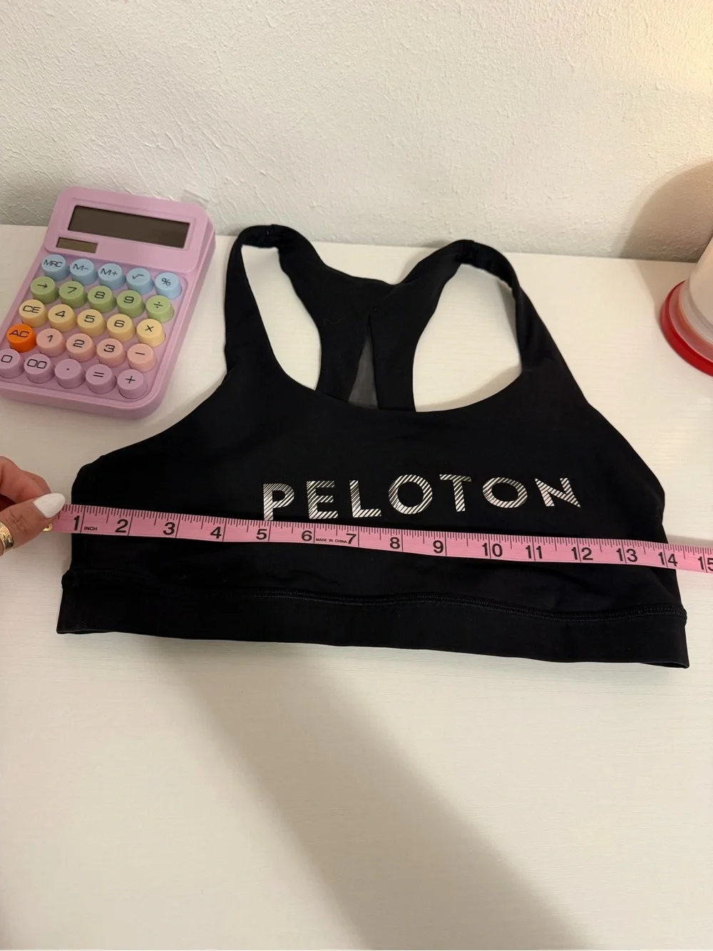 Peloton and Lululemon collaboration Racerback Sports Bra